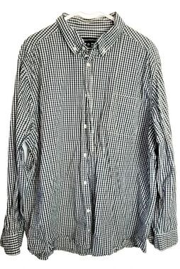 Tricots St. Raphael XXL Check Long Sleeve Button Up dress career casual Shirt